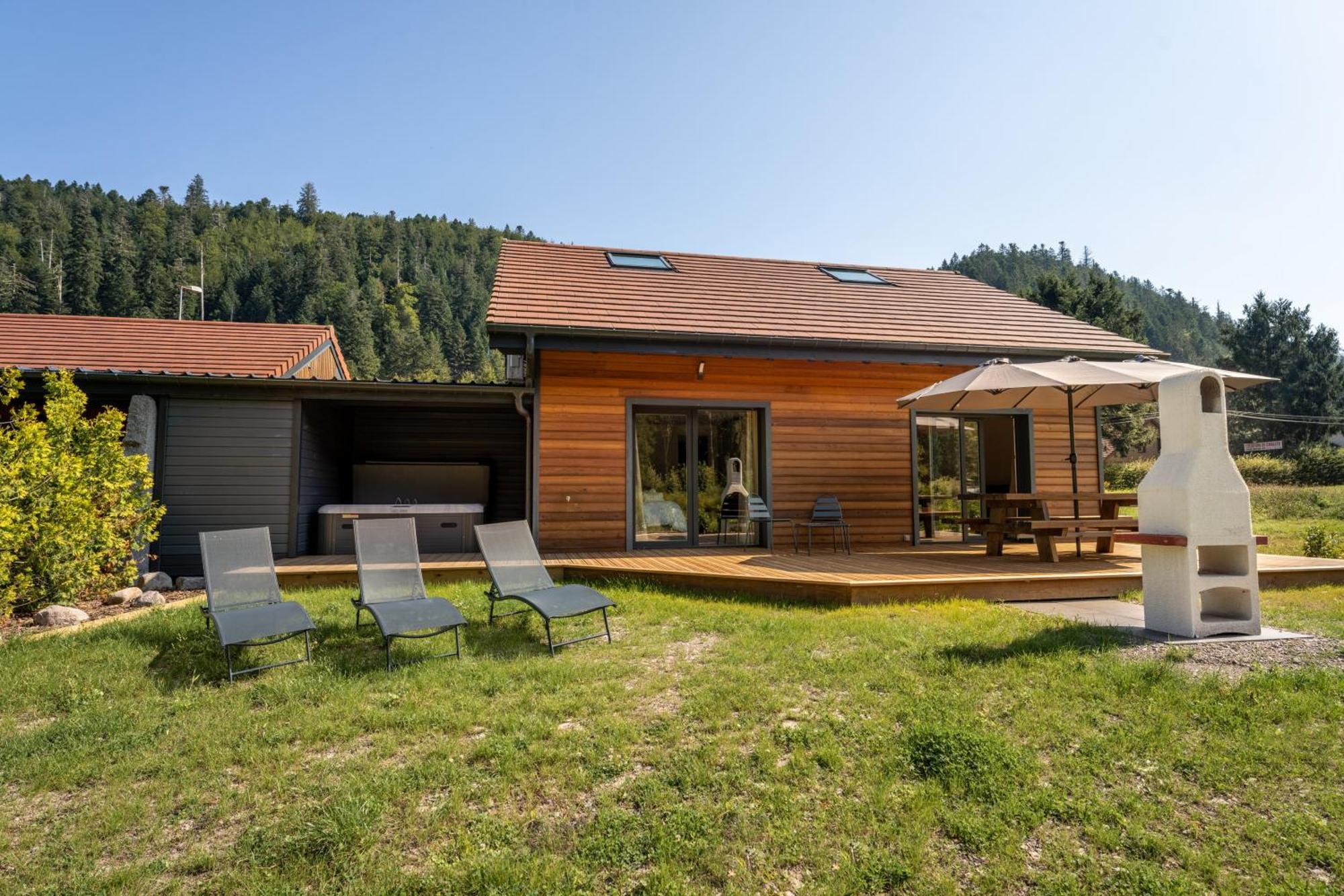 Chalet Nemesia Avec Spa A Gérardmer Eksteriør billede